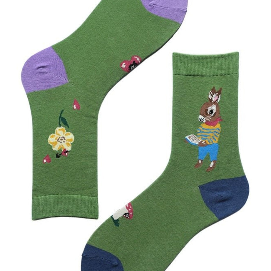 Y2k Weirdcore Fairy Tale Socks