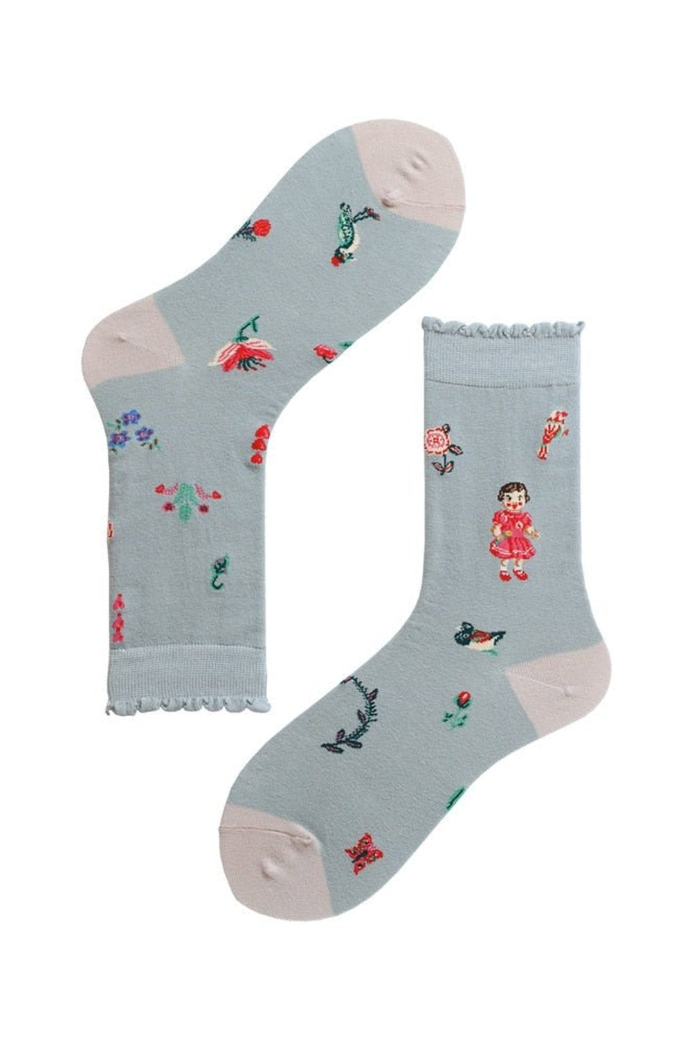 Y2k Weirdcore Fairy Tale Socks