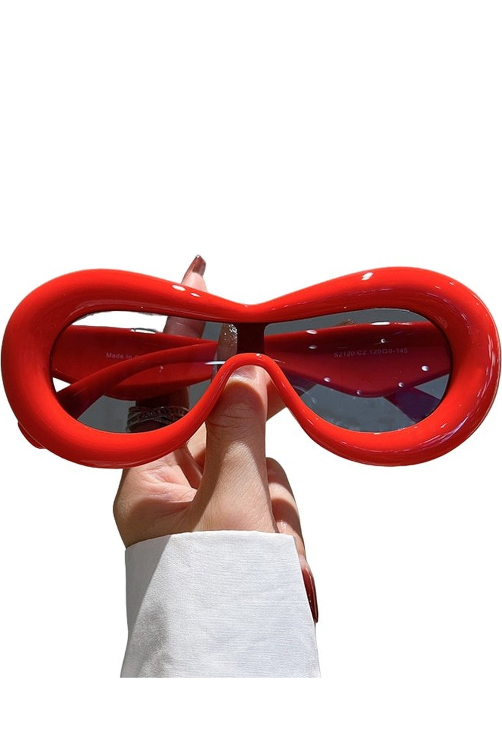 Y2k Weirdcore Oval Sunglasses