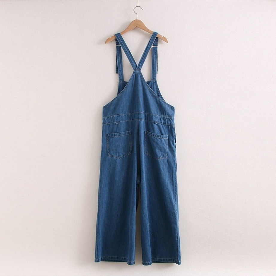 Y2k Weirdcore Style Denim Jumpsuit