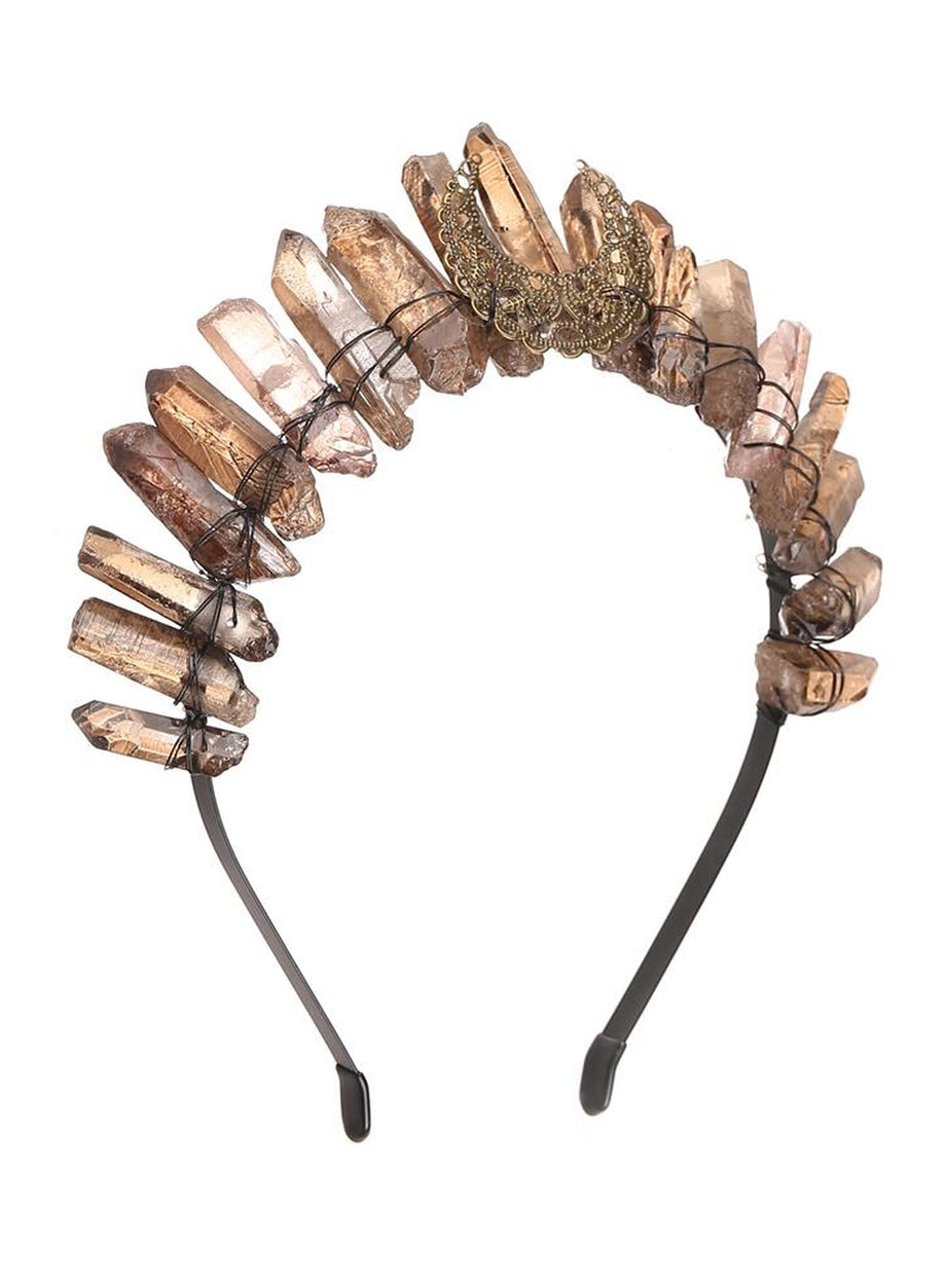 Y2k Witch Crystal Crown