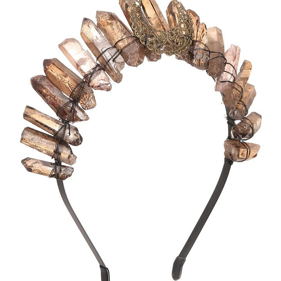 Y2k Witch Crystal Crown