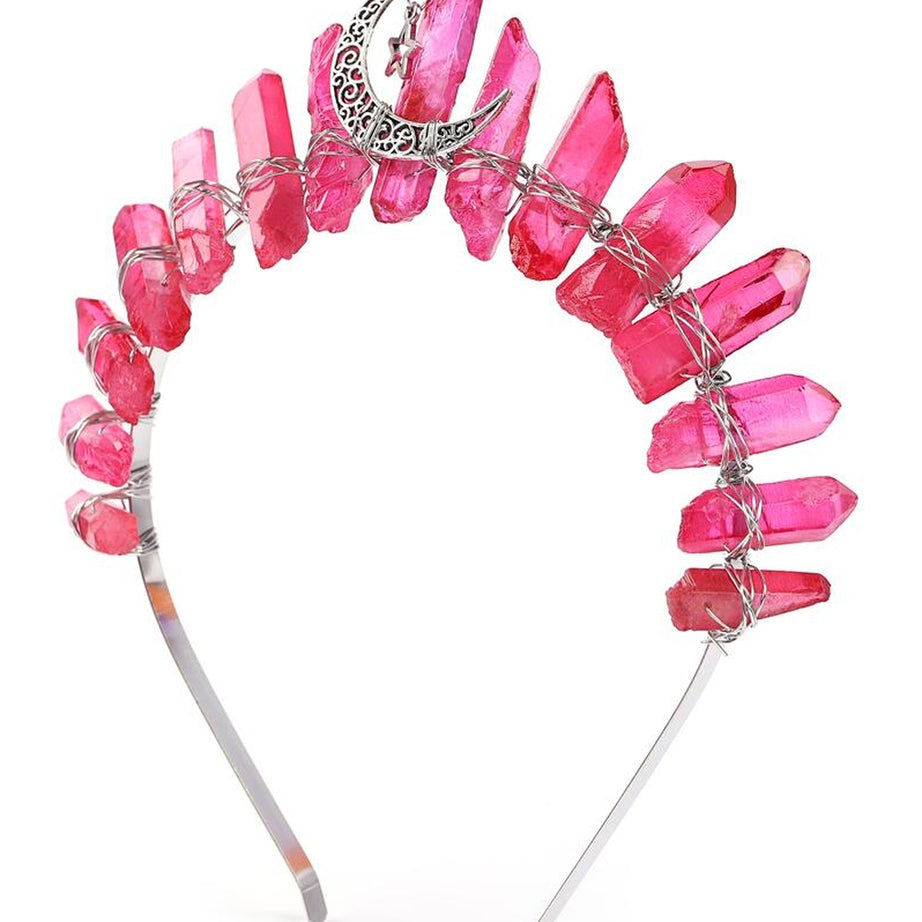 Y2k Witch Crystal Crown