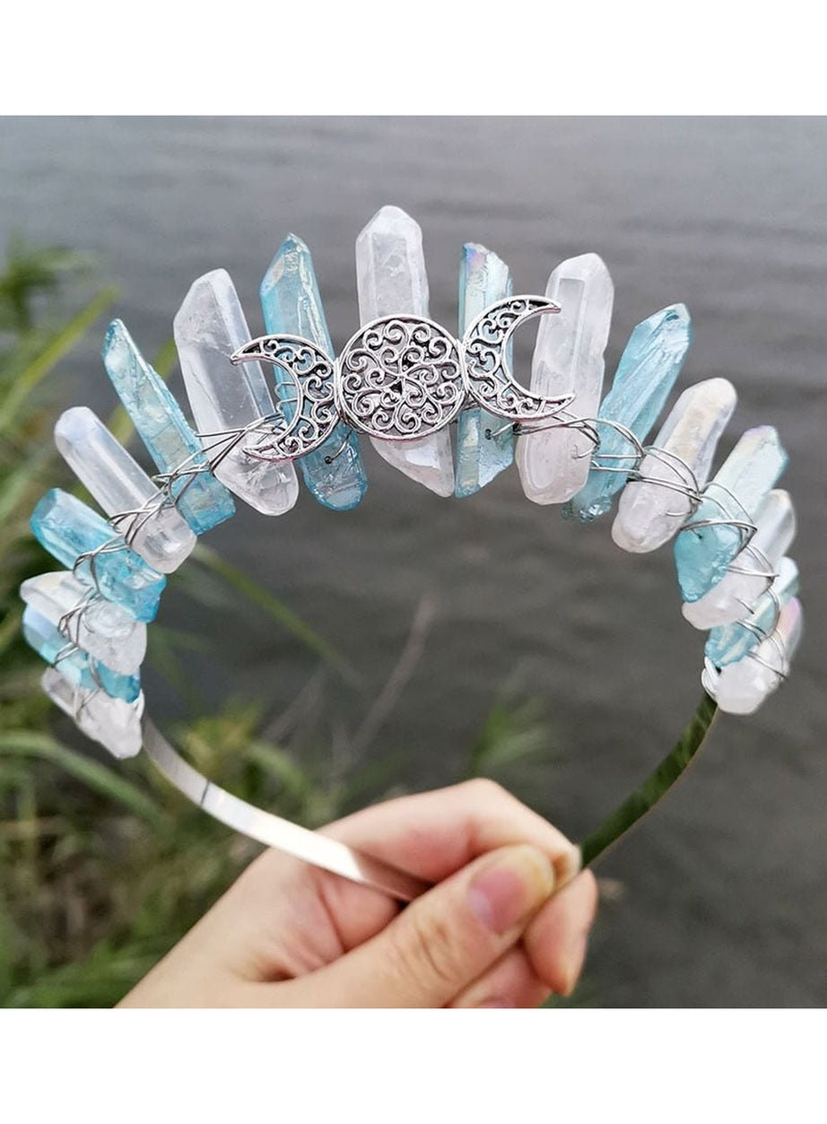 Y2k Witch Crystal Crown