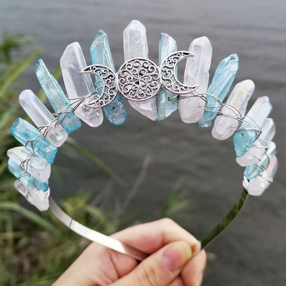 Y2k Witch Crystal Crown