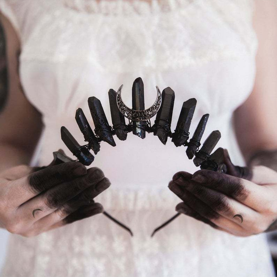 Y2k Witch Crystal Crown
