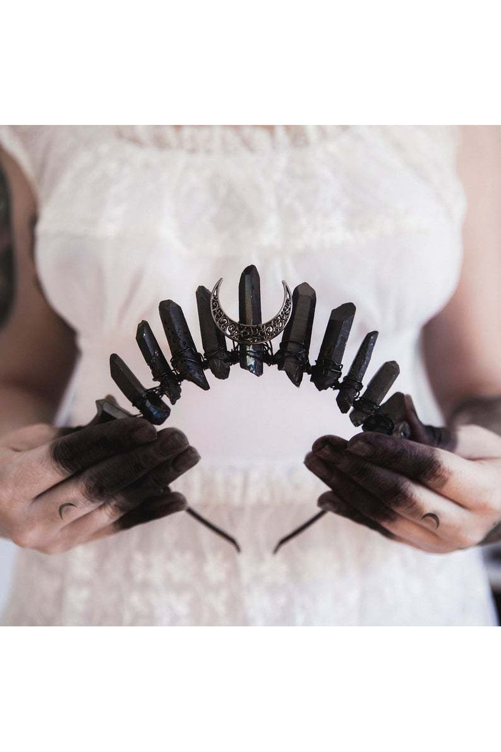 Y2k Witch Crystal Crown