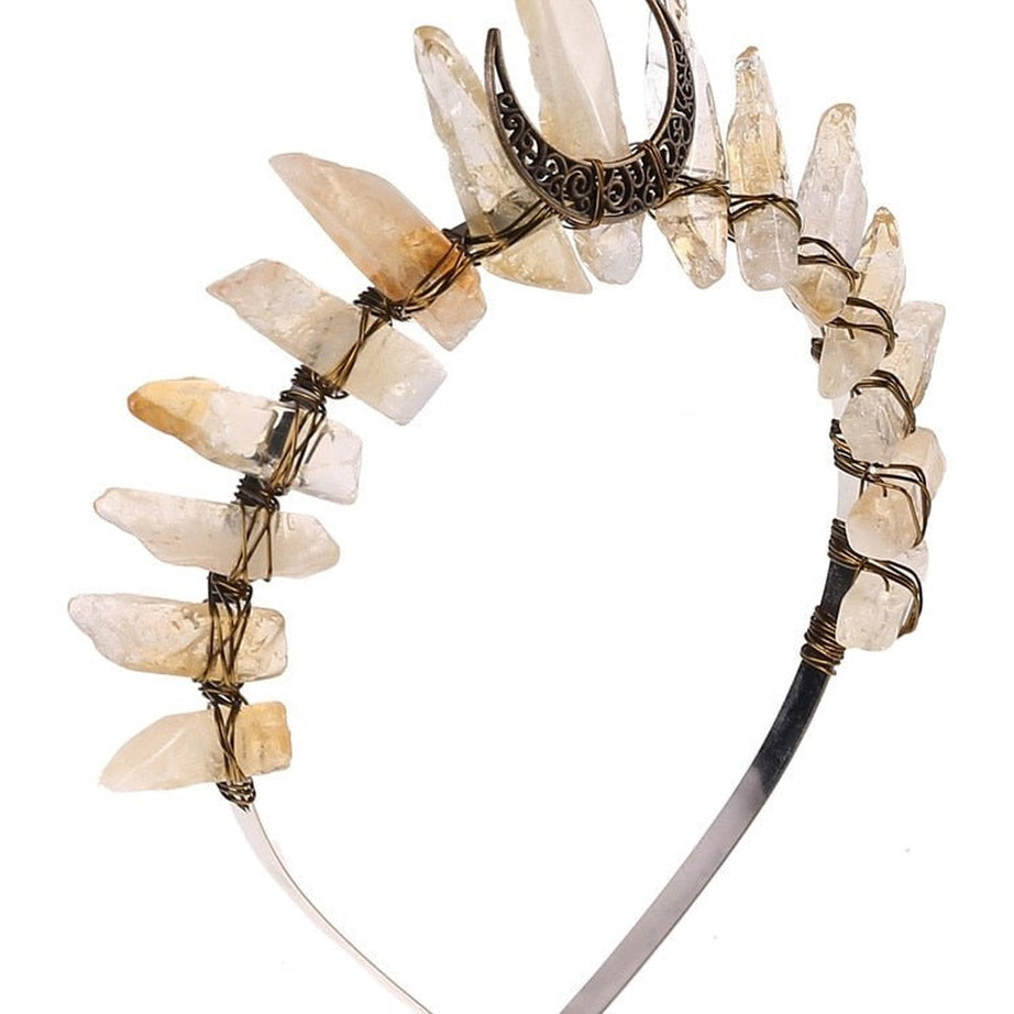 Y2k Witch Crystal Crown