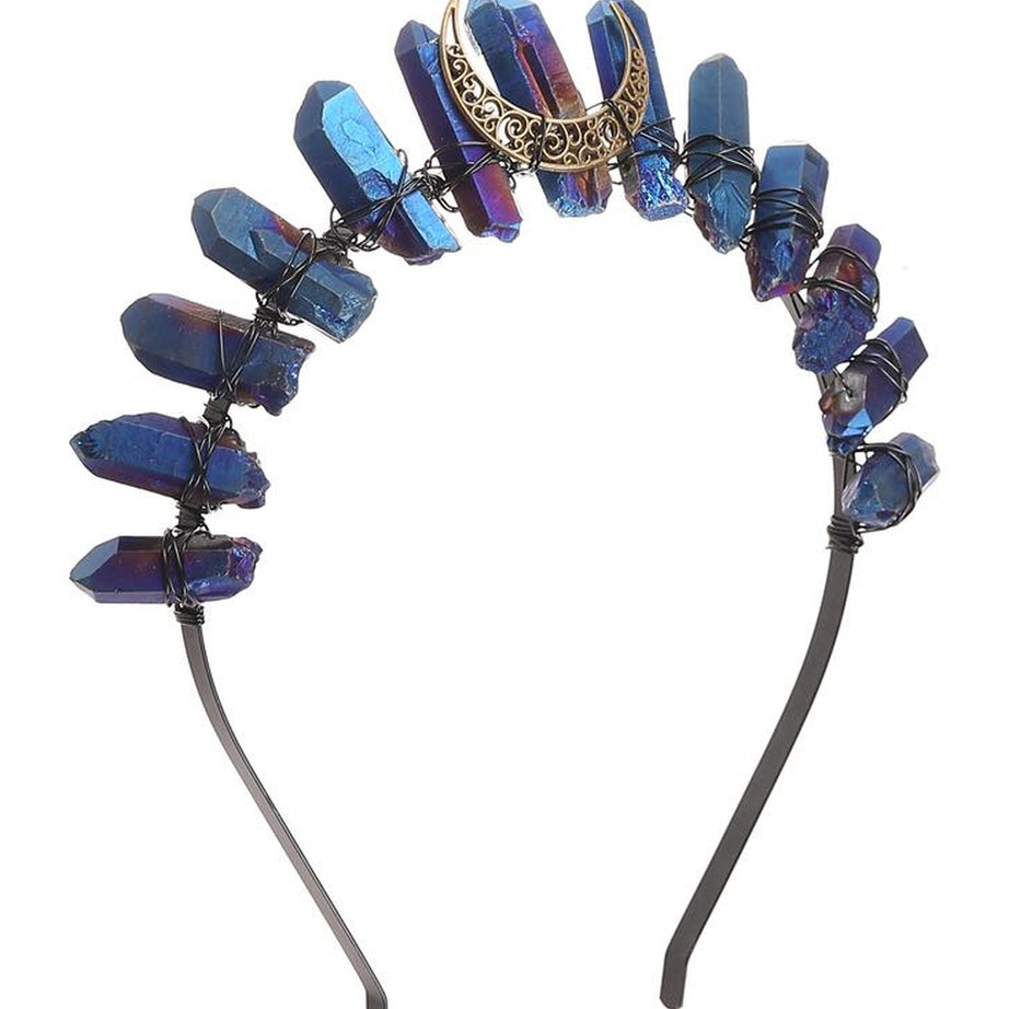 Y2k Witch Crystal Crown