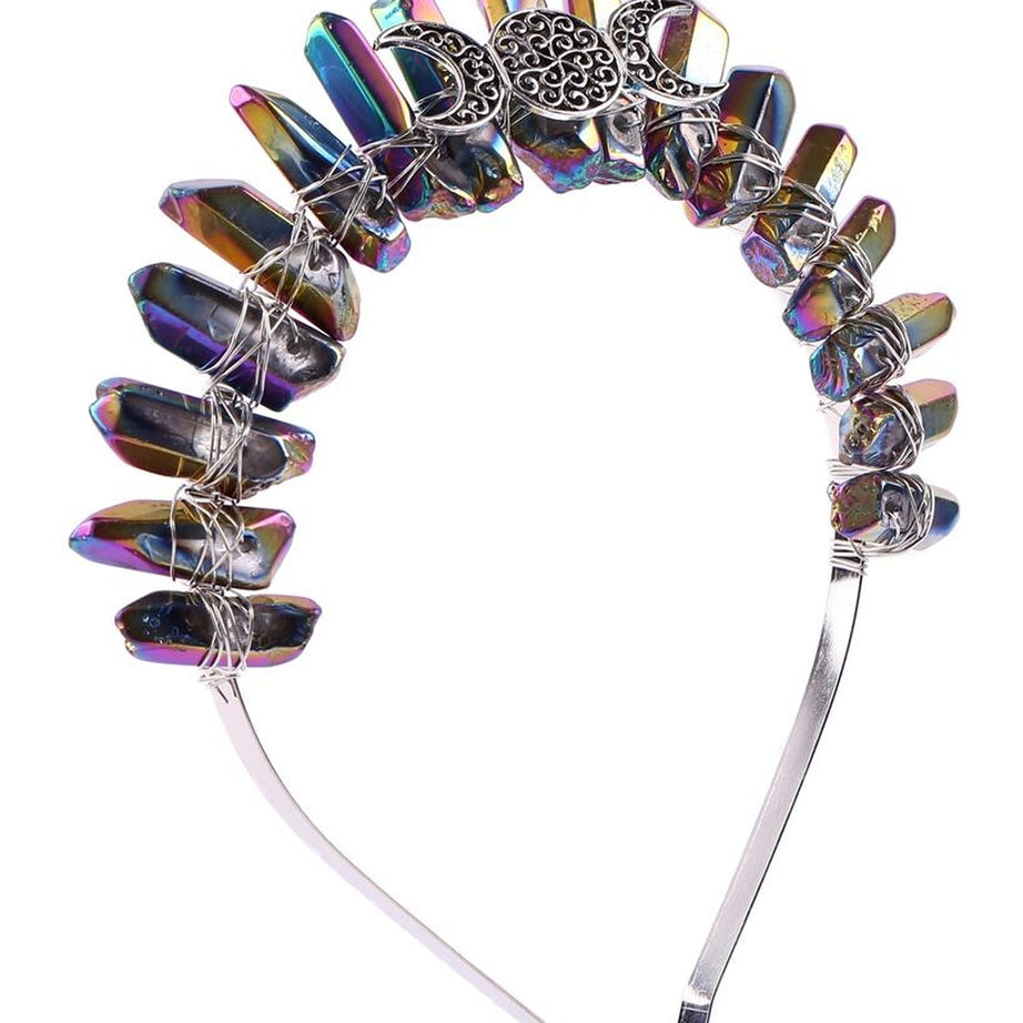 Y2k Witch Crystal Crown