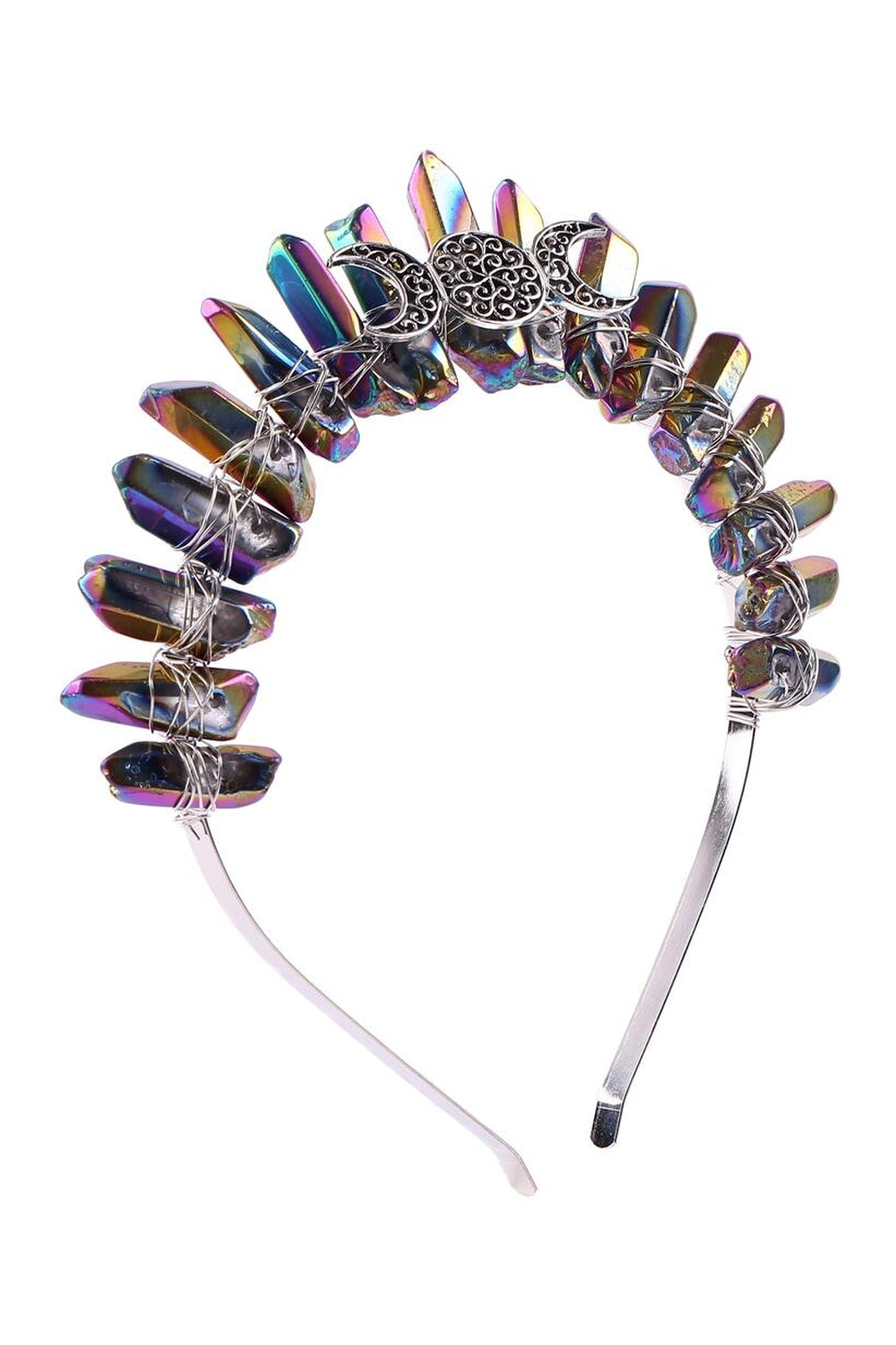 Y2k Witch Crystal Crown