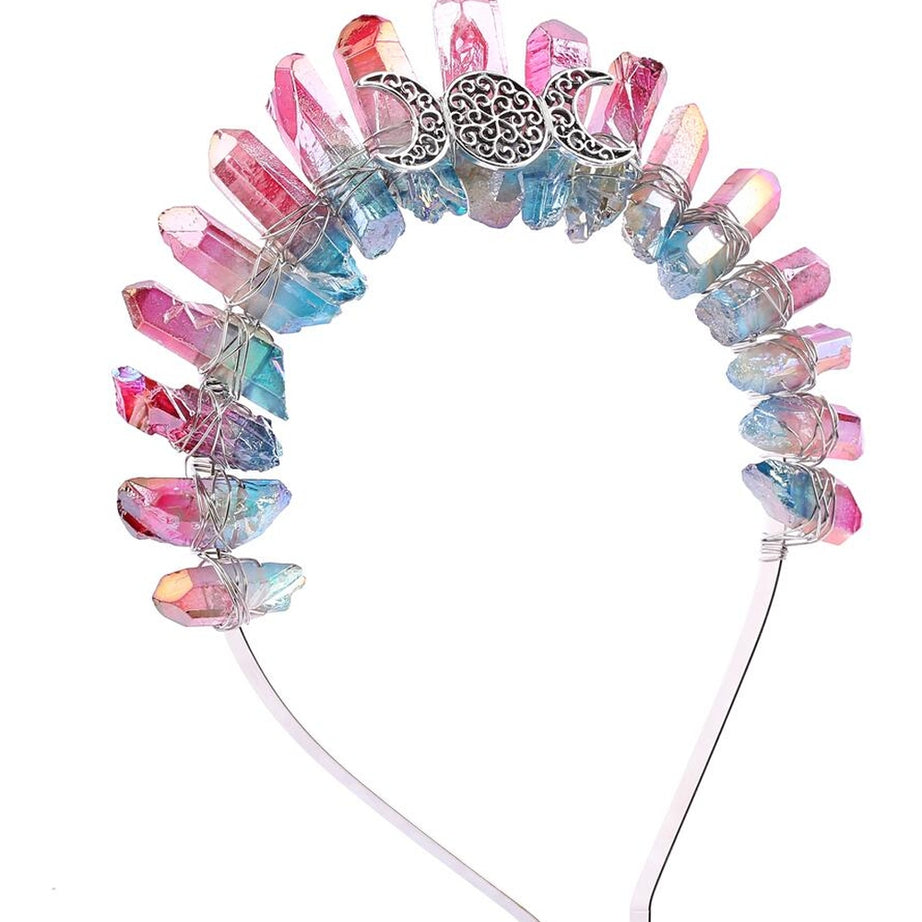 Y2k Witch Crystal Crown