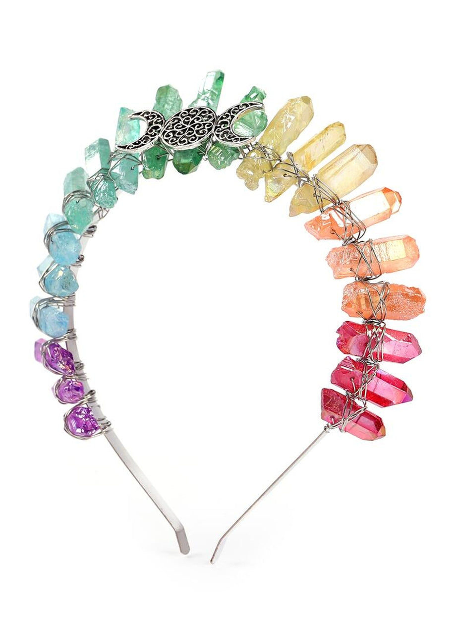 Y2k Witch Crystal Crown