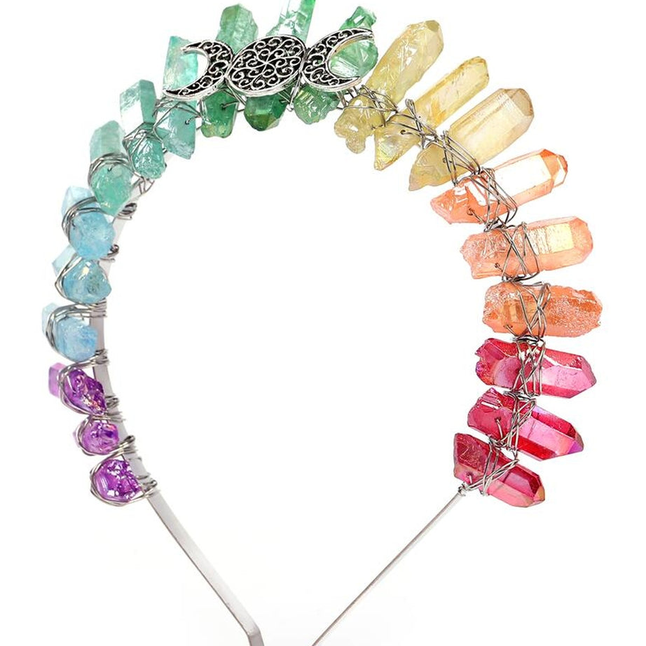 Y2k Witch Crystal Crown