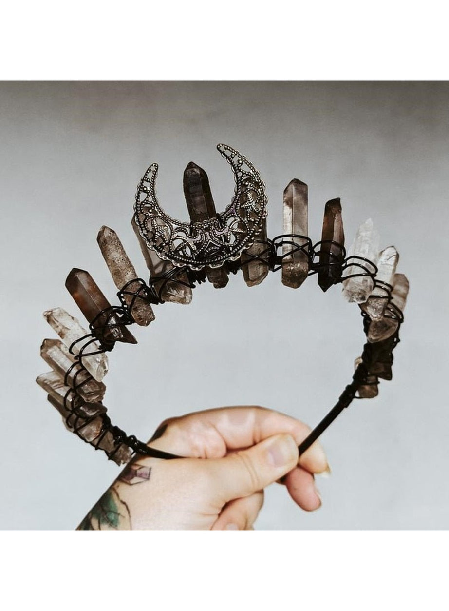Y2k Witch Crystal Crown