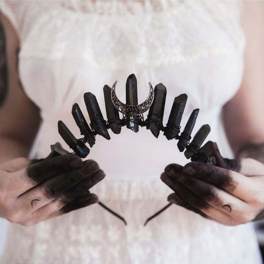 Y2k Witch Crystal Crown