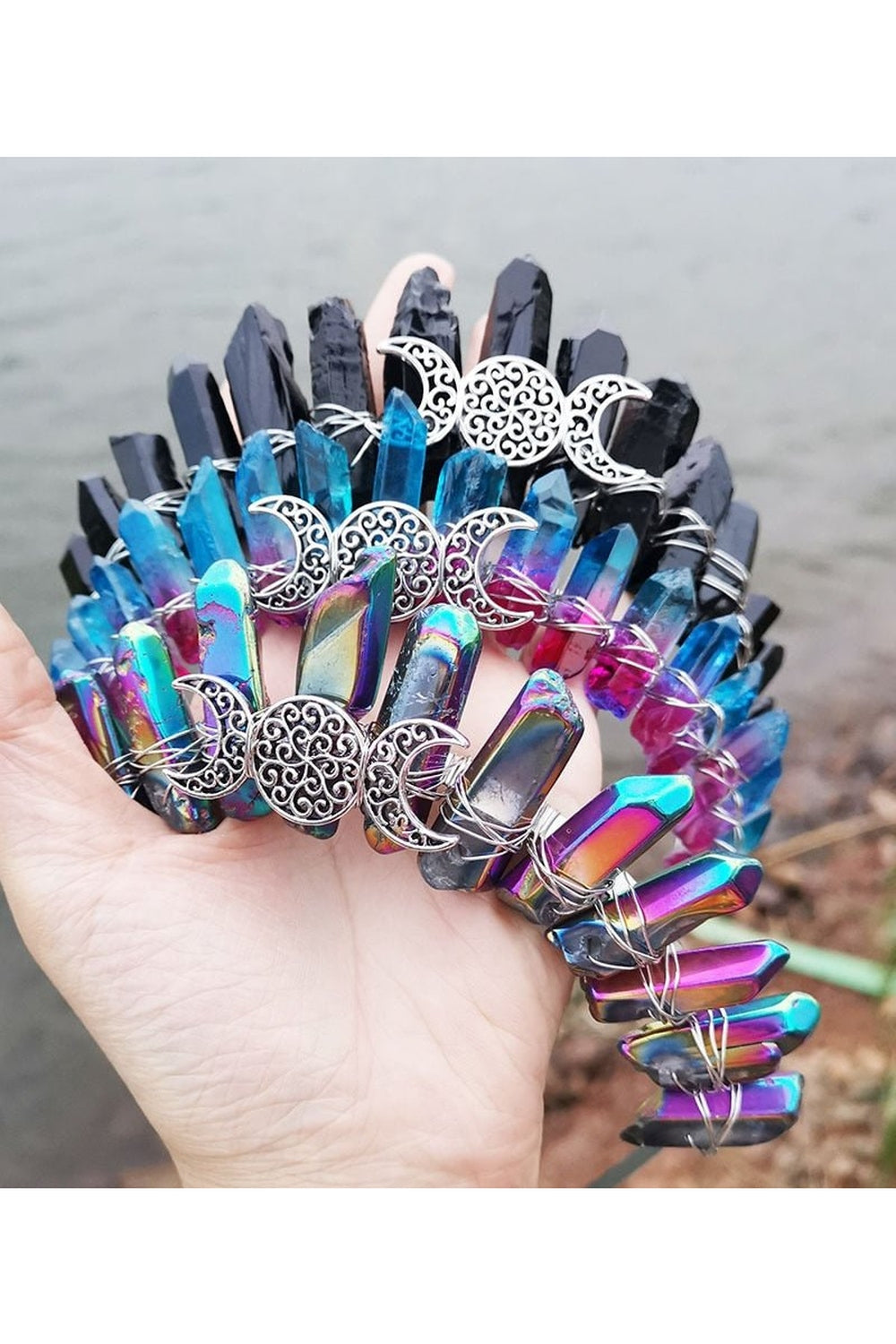 Y2k Witch Crystal Crown