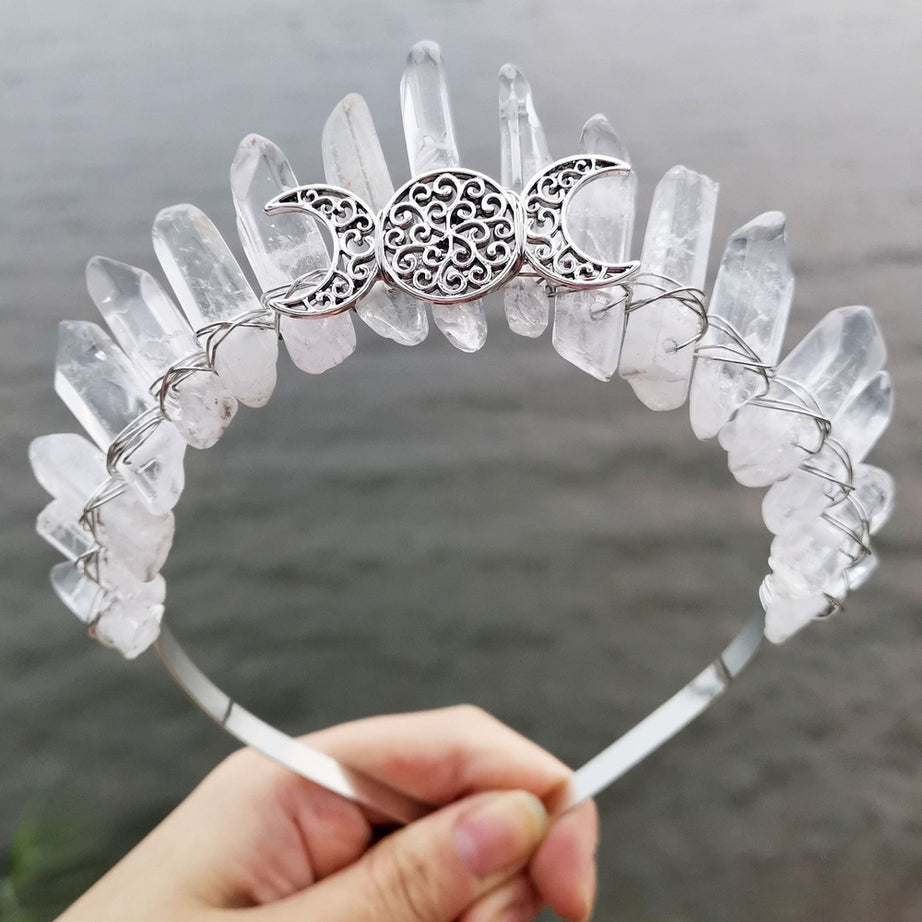 Y2k Witch Crystal Crown