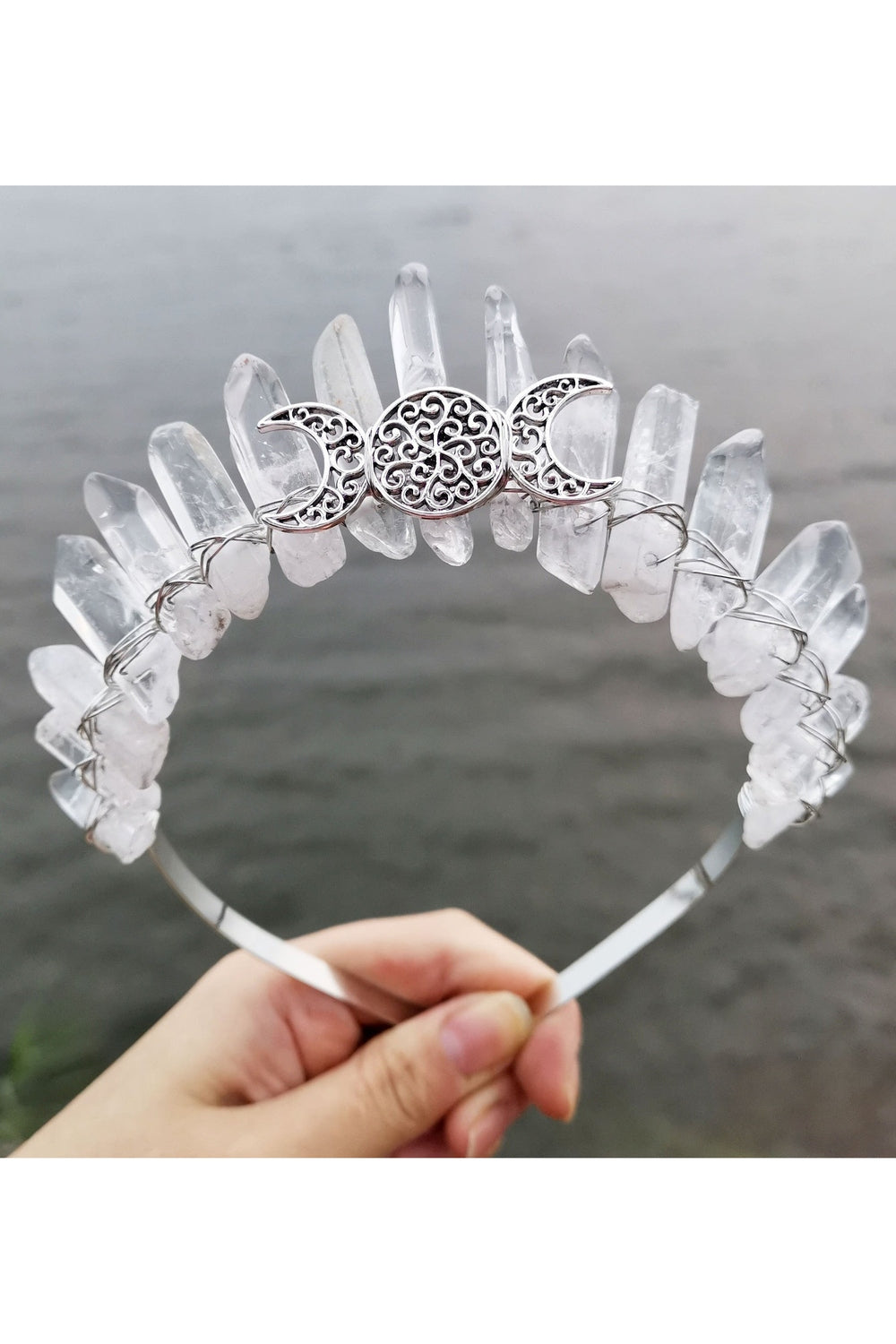 Y2k Witch Crystal Crown