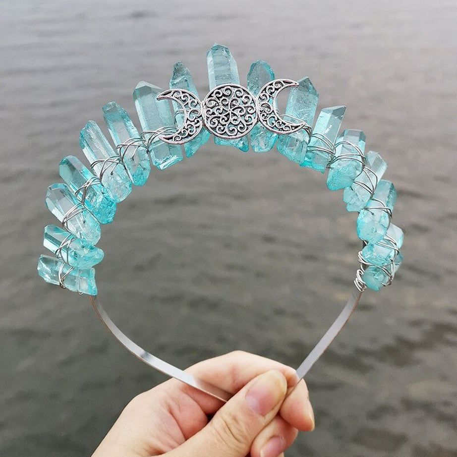Y2k Witch Crystal Crown