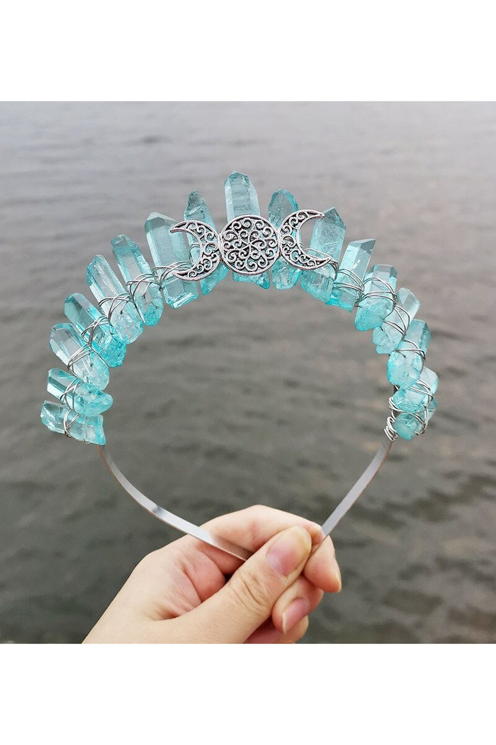 Y2k Witch Crystal Crown