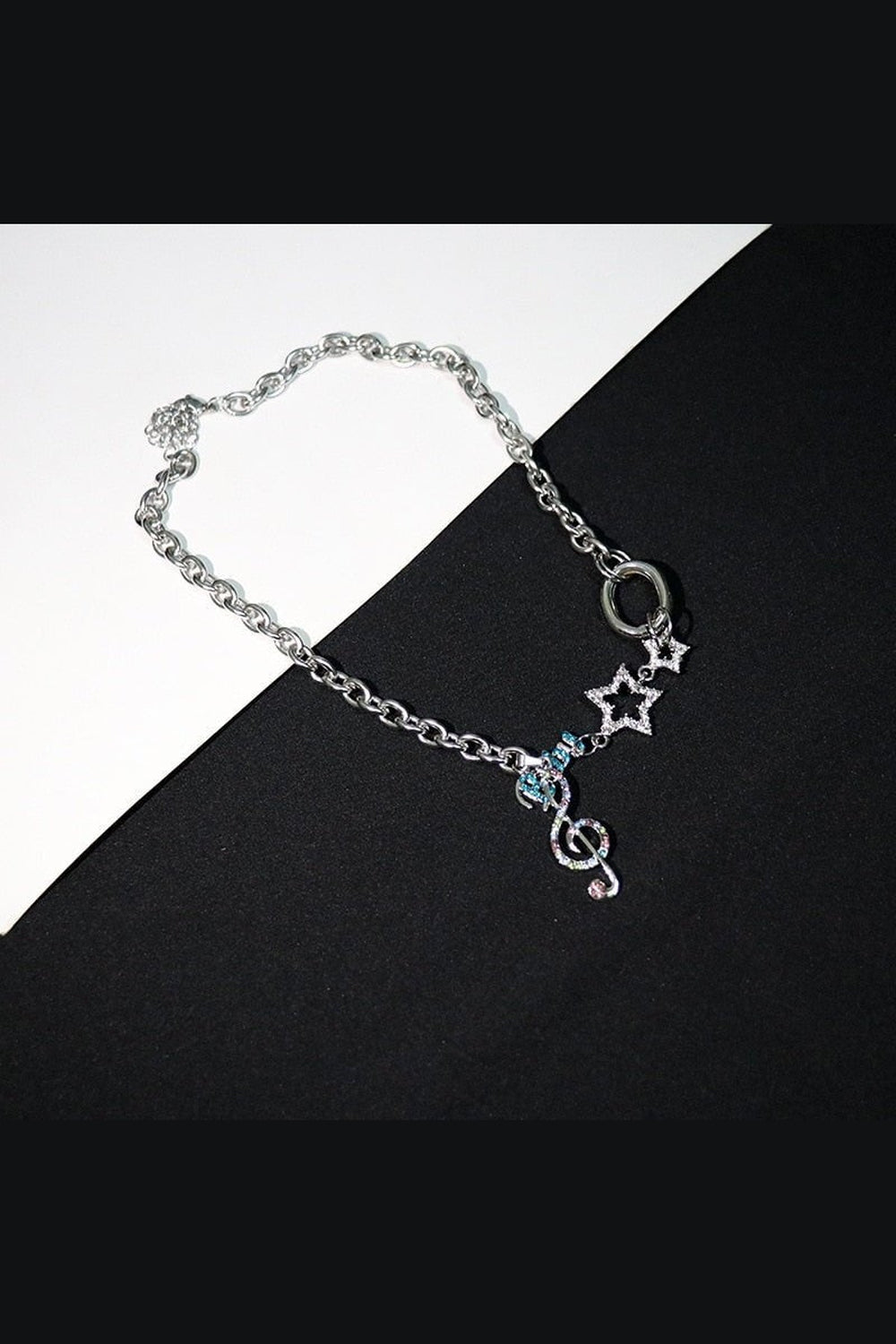 Y2k Aesthetic Shiny Star Necklace