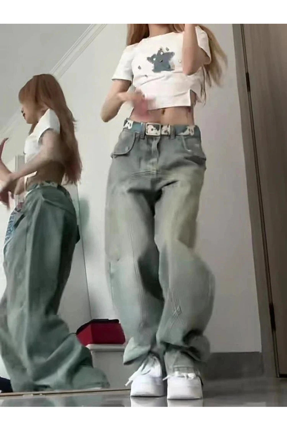 Y2k Baggy Street Wide Leg Jeans