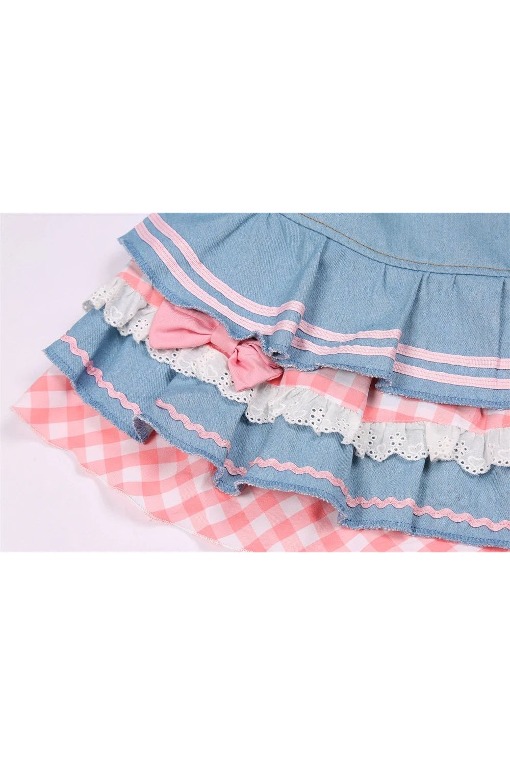 Y2k Kawaii Denim Mini Skirt