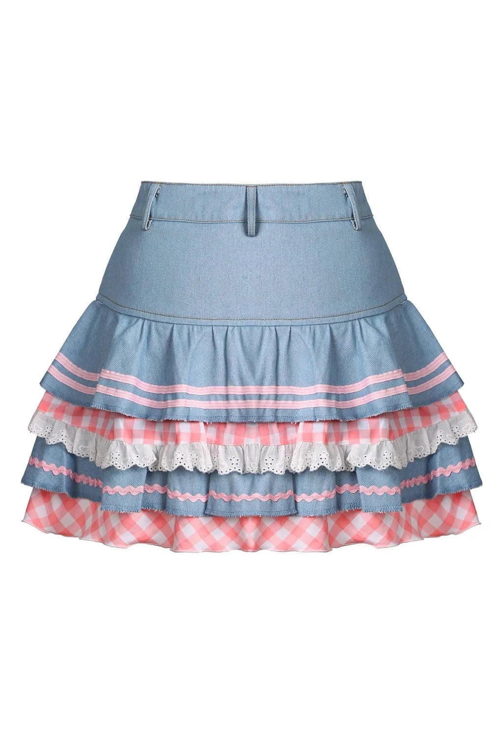 Y2k Kawaii Denim Mini Skirt