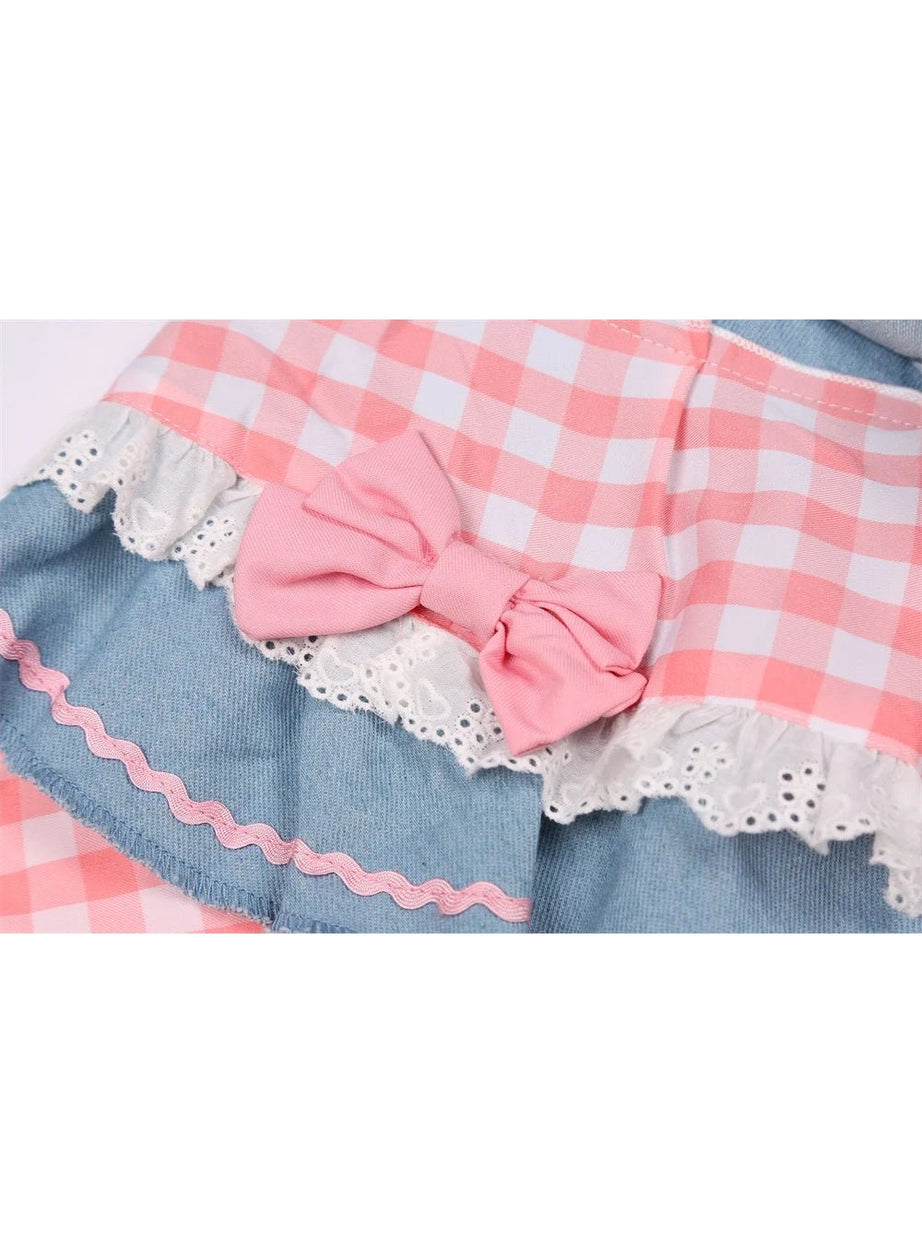 Y2k Kawaii Denim Mini Skirt