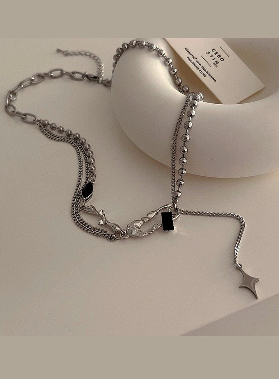 Y2k Peach Heart Necklace