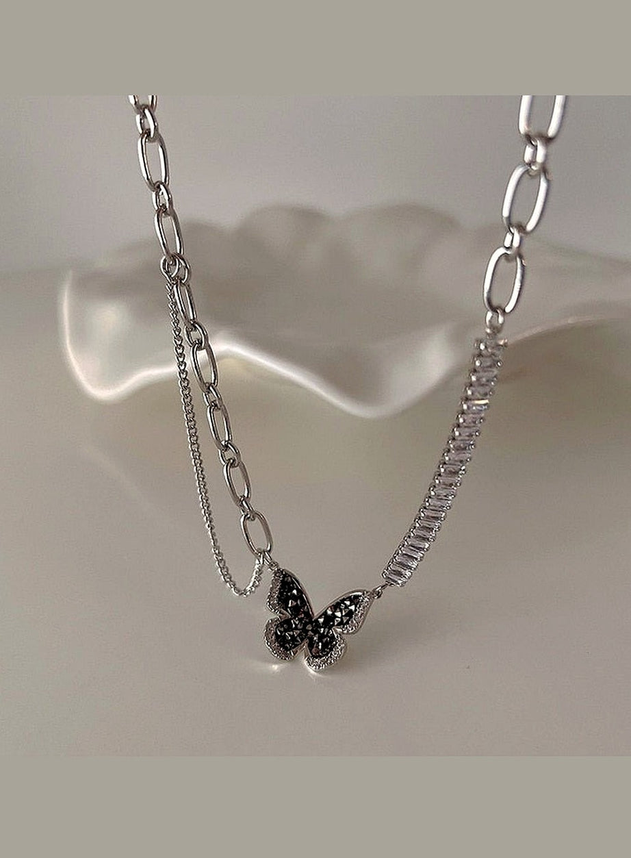 Y2k Peach Heart Necklace