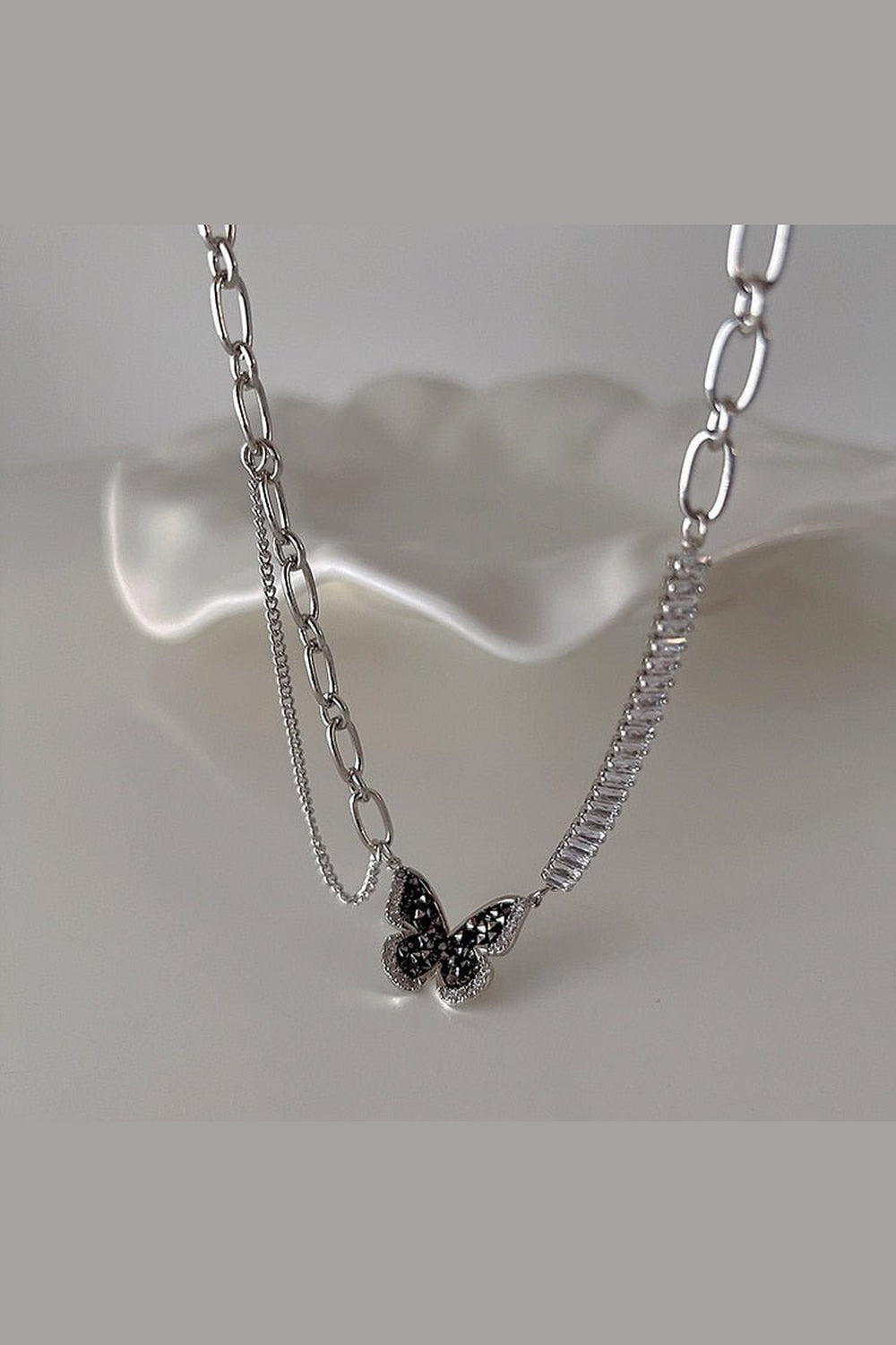 Y2k Peach Heart Necklace