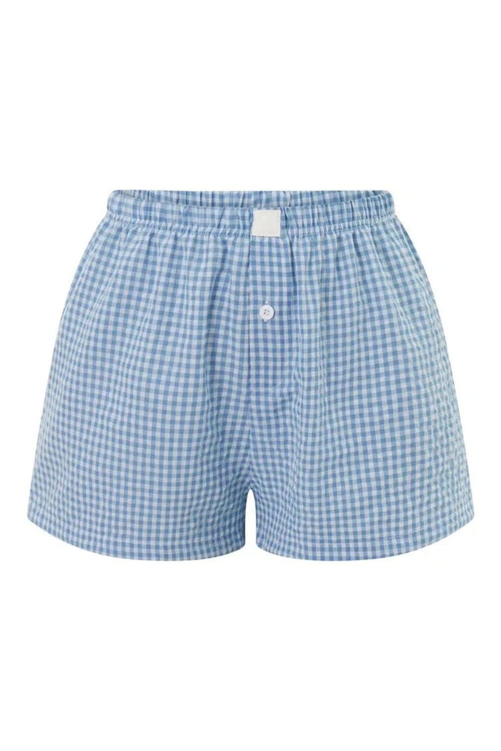 Y2k Plaid Pajama Shorts