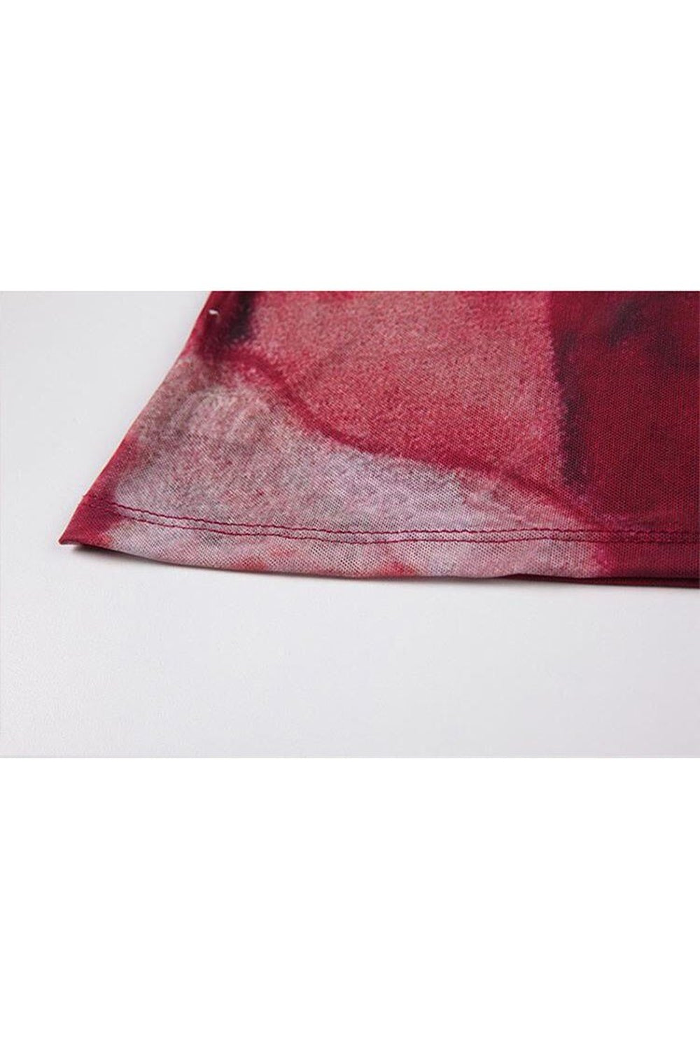 Y2k Red Sleeveless Top