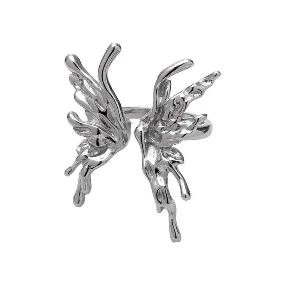 Y2k Shape Butterfly Rings