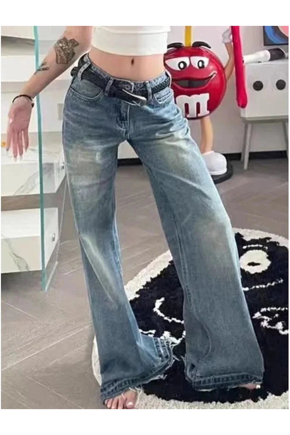 Y2k Vintage Flared Jeans