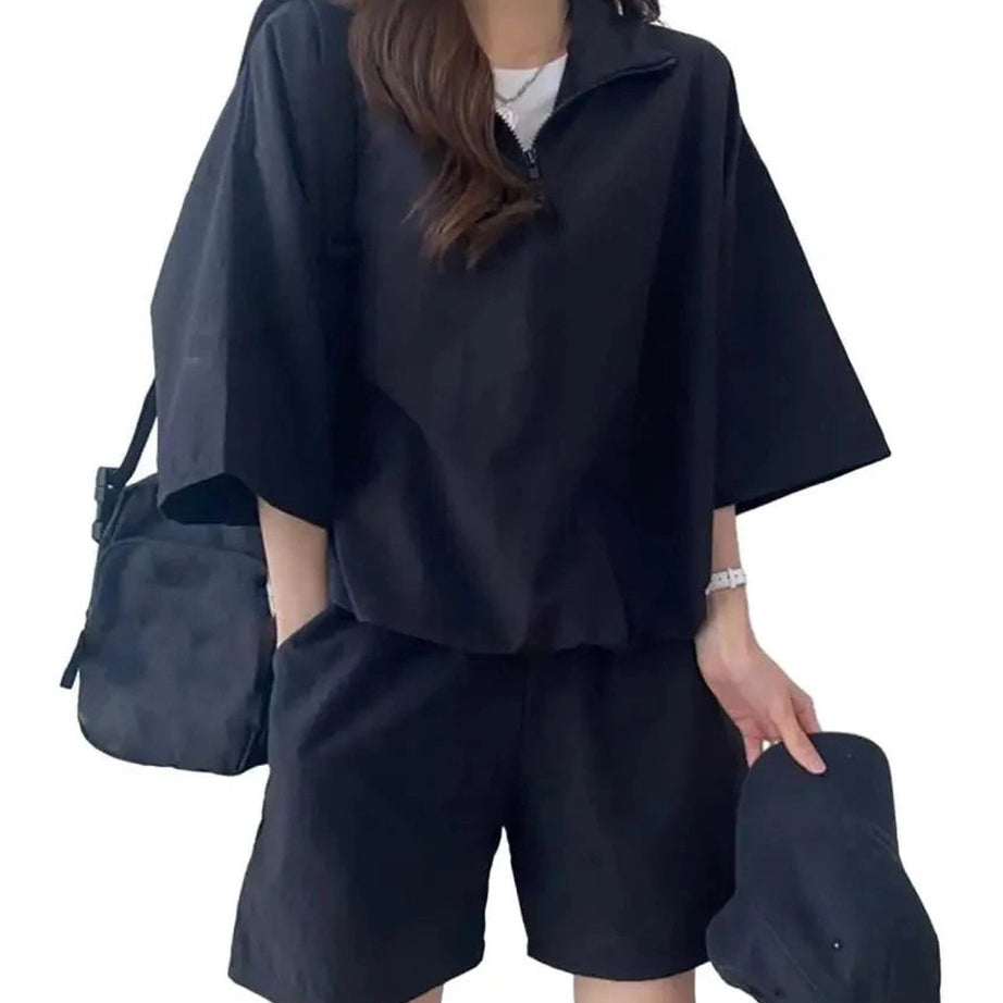 Y2k Zipper Tracksuit Set