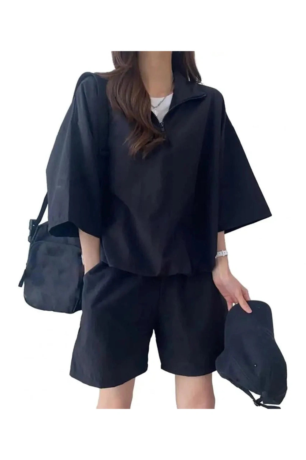 Y2k Zipper Tracksuit Set