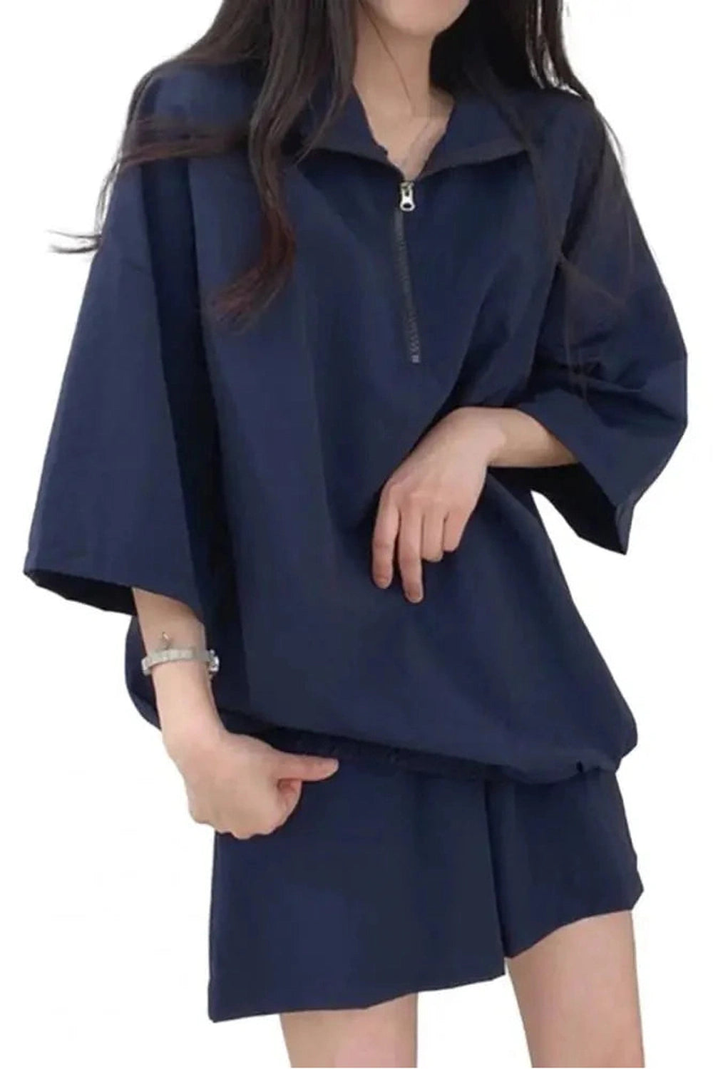 Y2k Zipper Tracksuit Set