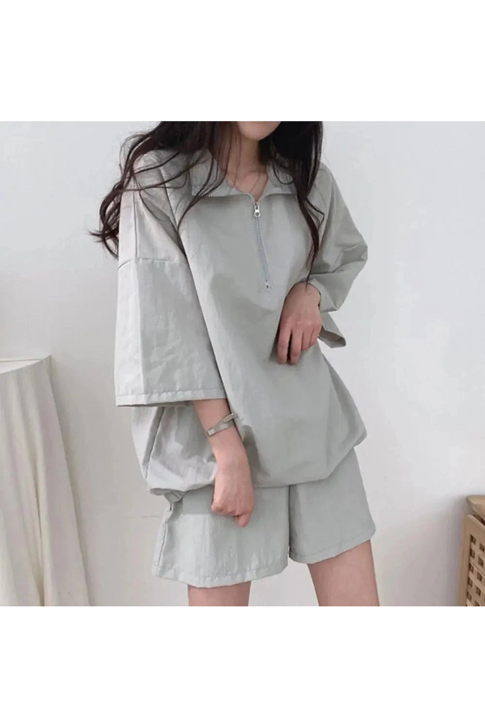 Y2k Zipper Tracksuit Set