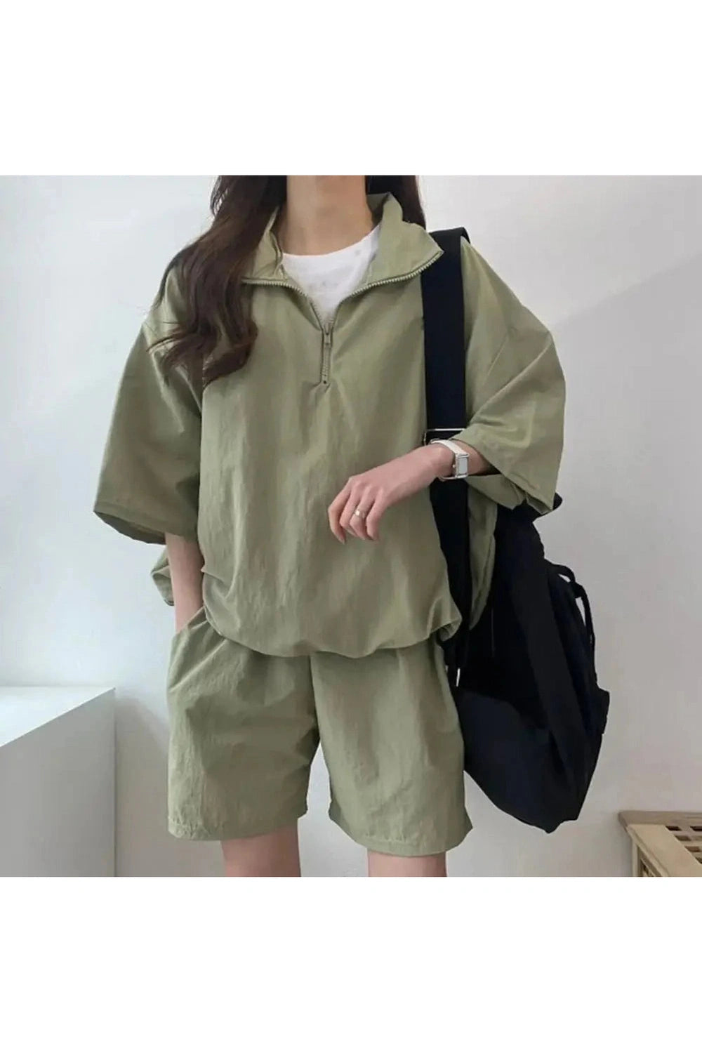 Y2k Zipper Tracksuit Set