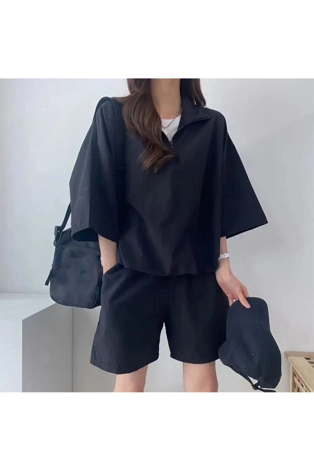 Y2k Zipper Tracksuit Set