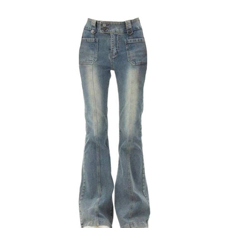 90s High Waist Flare Jeans