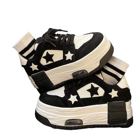 Star Skateboard Y2k Shoes
